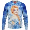 Snow Queen Elsa Knitted Sweater