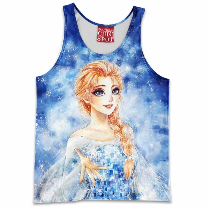 Snow Queen Elsa Tank Top