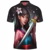 Animation Polo Shirt, Mulan Polo Shirt