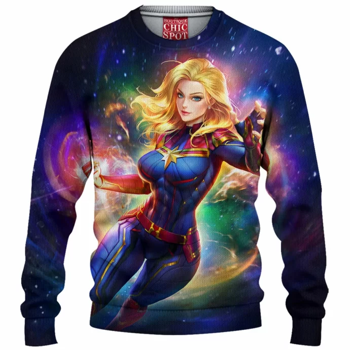 Captain Marvel Knitted Sweater