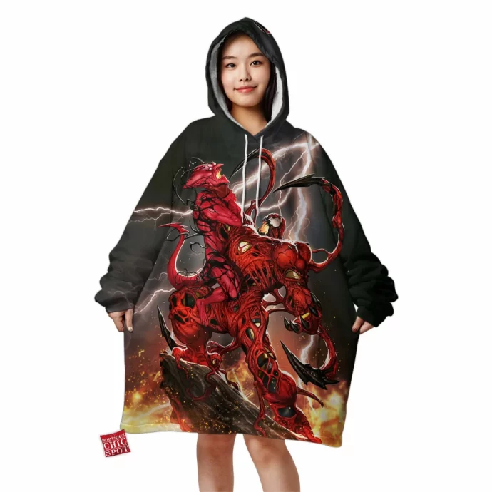 Red Goblin Blanket Hoodie