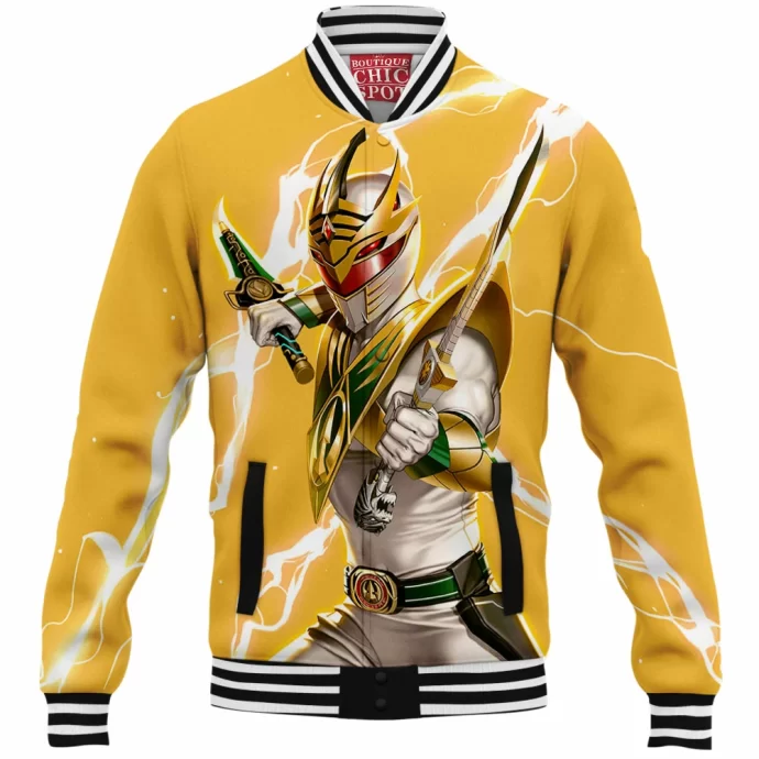 Mighty Morphin Power Rangers Baseball Jacket