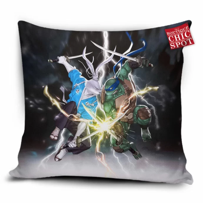 Tmnt Vs Usagi Yojimbo Pillow Cover