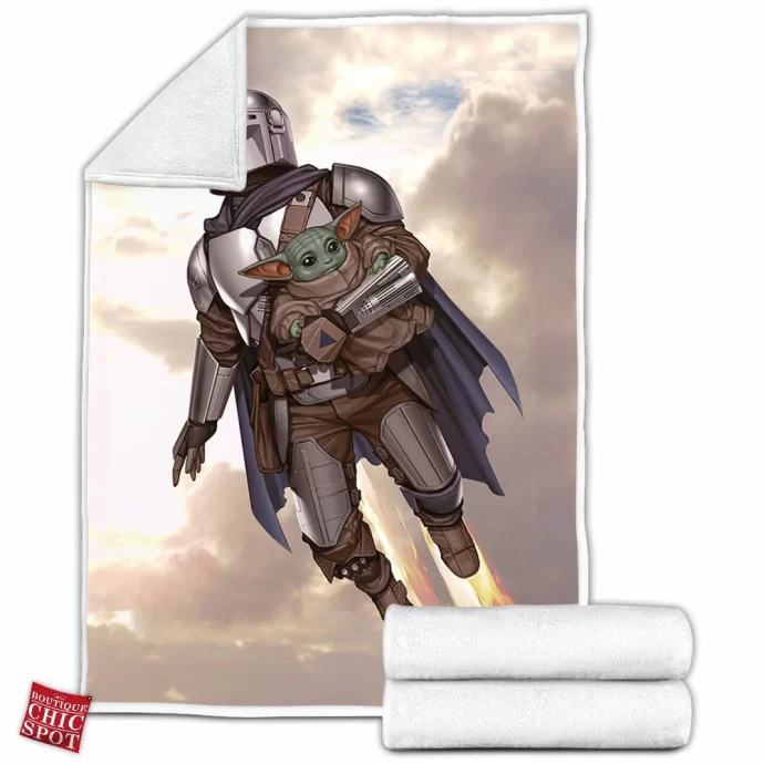 The Mandalorian Fleece Blanket