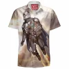 Sci-Fi Hawaiian-Shirt, Star Wars Hawaiian-Shirt, The Mandalorian Hawaiian-Shirt