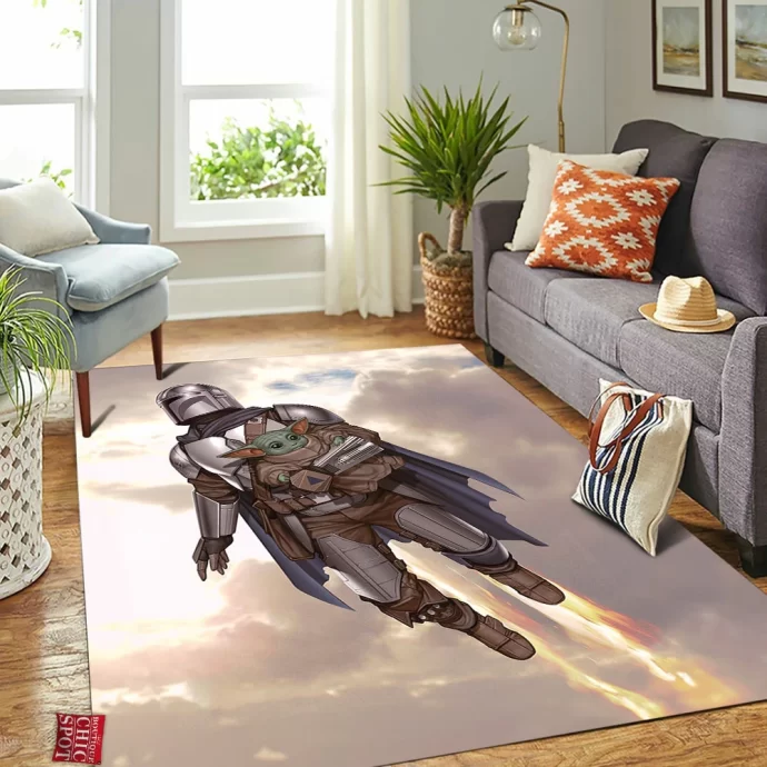 The Mandalorian Rectangle Rug