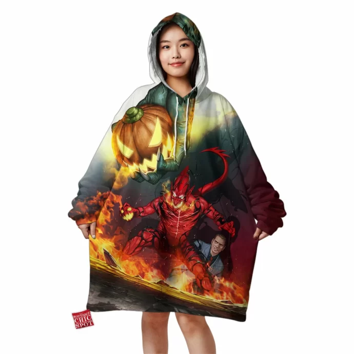 Red Goblin Blanket Hoodie