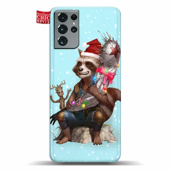 Groot And Rocket Raccoon Phone Case Samsung