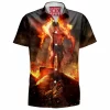 Portgas D Ace Hawaiian-Shirt, Marshall D Teach Hawaiian-Shirt, One Piece Hawaiian-Shirt, Anime Hawaiian-Shirt