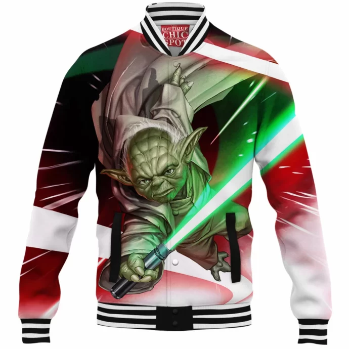 Star Wars Yoda Baseball Jacket