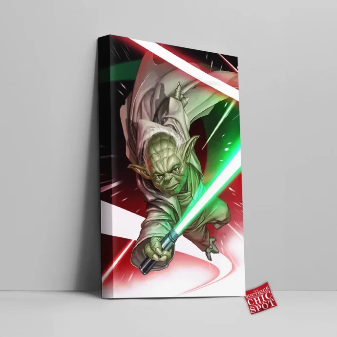 Star Wars Yoda Canvas Wall Art