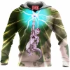 Anime Fleece-Hoodie, Dragon Ball Fleece-Hoodie, Frieza Fleece-Hoodie