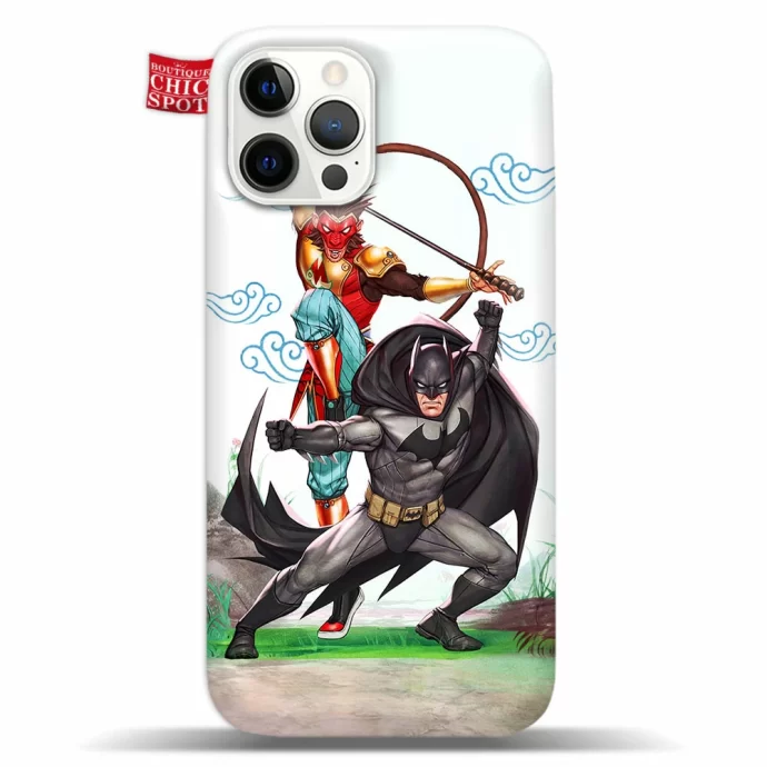 Monkey King And Batman Phone Case Iphone