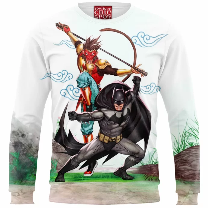 Monkey King And Batman Sweatshirt