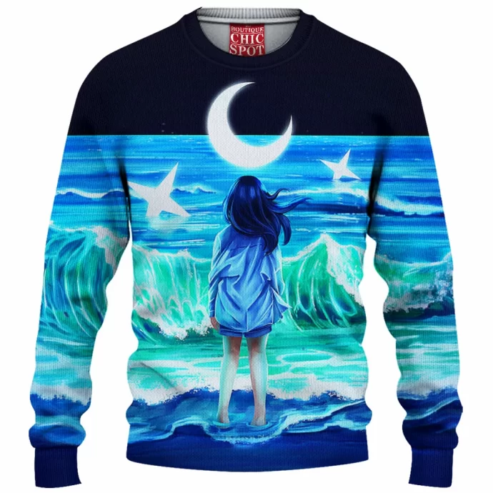 Waves Knitted Sweater