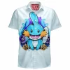 Anime Hawaiian-Shirt, Mudkip Hawaiian-Shirt, Pokemon Hawaiian-Shirt