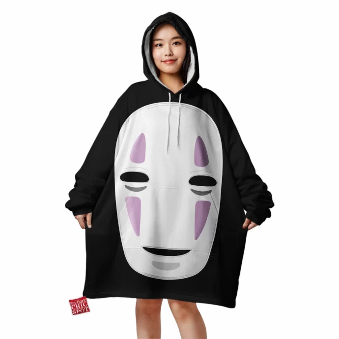 No Face Blanket Hoodie