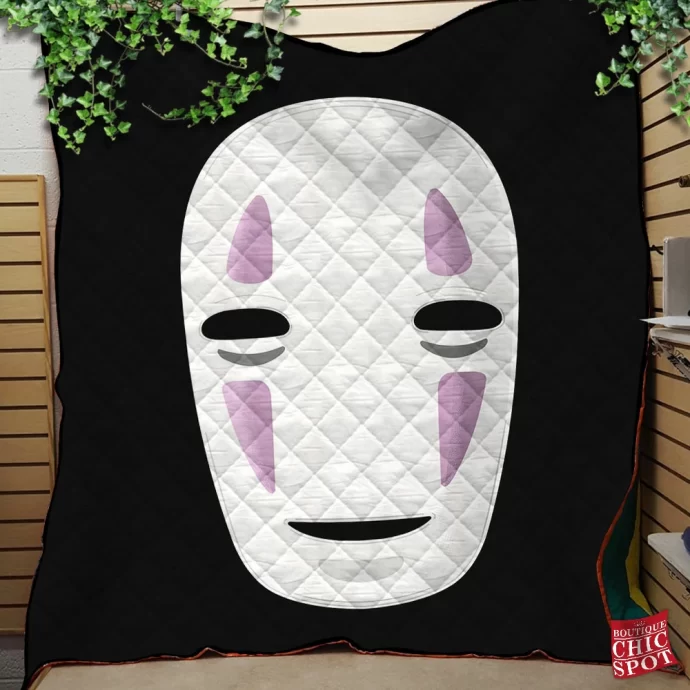 No Face Quilt Blanket