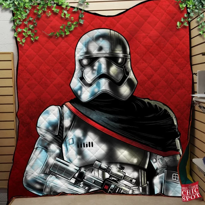 Captain Phasma Quilt Blanket