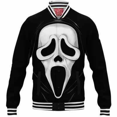 Horror Baseball-Jacket, Scream Baseball-Jacket