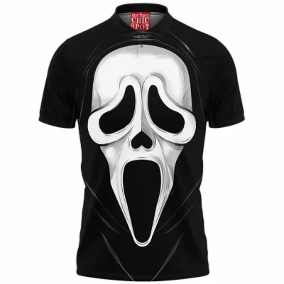 Horror Polo Shirt, Scream Polo Shirt