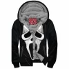 Horror Zip-Fleece-Hoodie, Scream Zip-Fleece-Hoodie