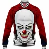Horror Baseball-Jacket, Pennywise Baseball-Jacket
