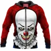 Horror Zip-Hoodie, Pennywise Zip-Hoodie