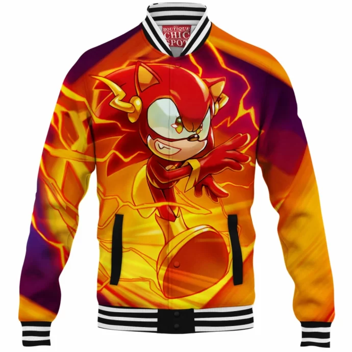 Sonic The Flash Baseball Jacket