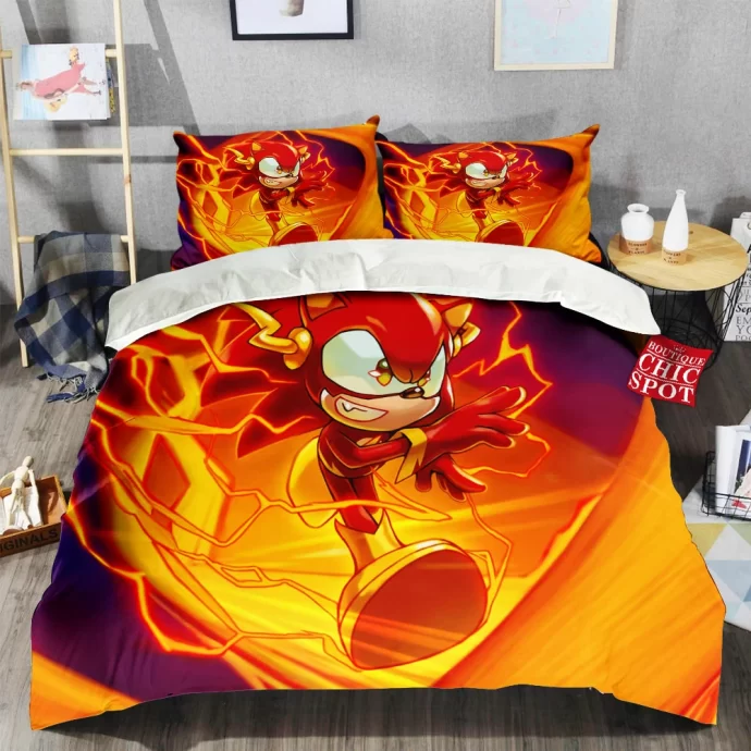 Sonic The Flash Bedding Set