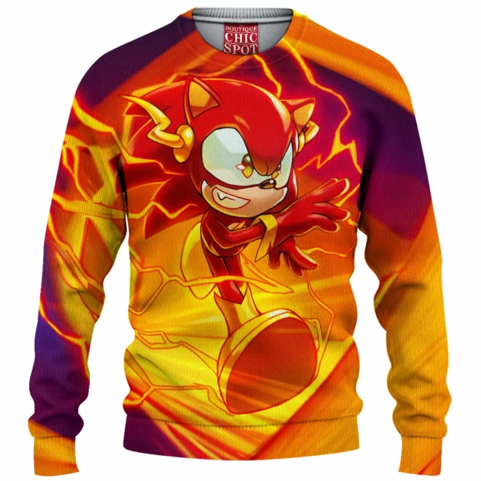 Sonic The Flash Knitted Sweater