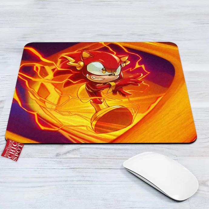 Sonic The Flash Mouse Pad