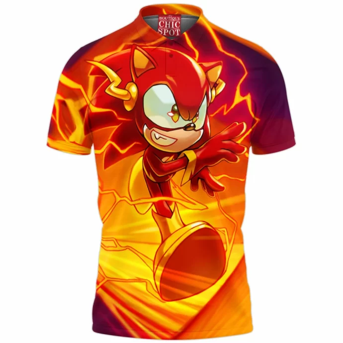 Sonic The Flash Polo Shirt