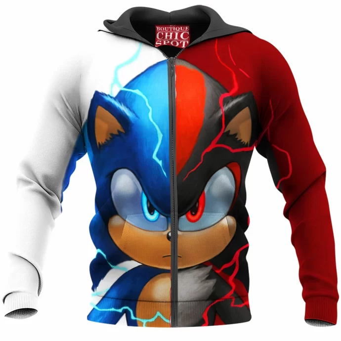 Sonic Shadow Zip Hoodie