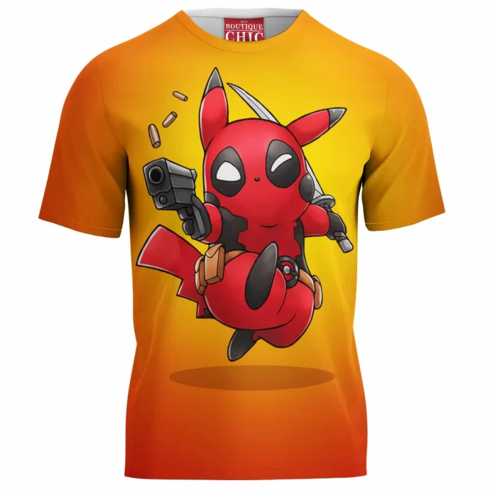 Pikachu Deadpool T-Shirt