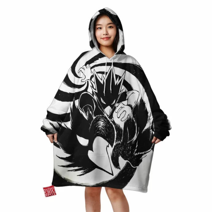 Tokoyami Fumikage Blanket Hoodie