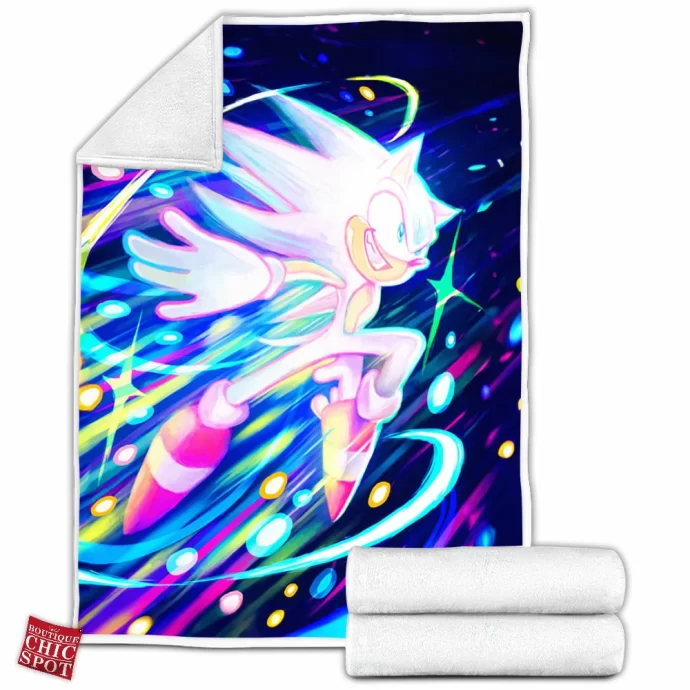 Hyper Sonic Fleece Blanket