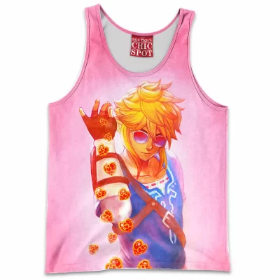 Salt Bae Tank-Top, Game Tank-Top, The Legend of Zelda Link Tank-Top