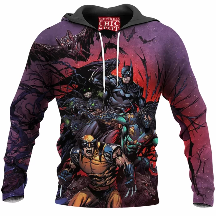 Batman The Darkness Wolverine Hoodie