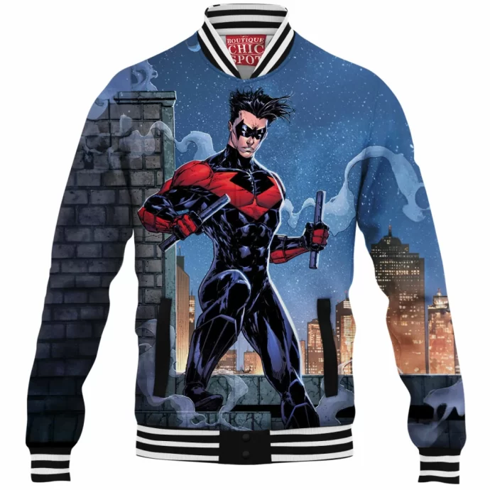 Nightwing Baseball Jacket