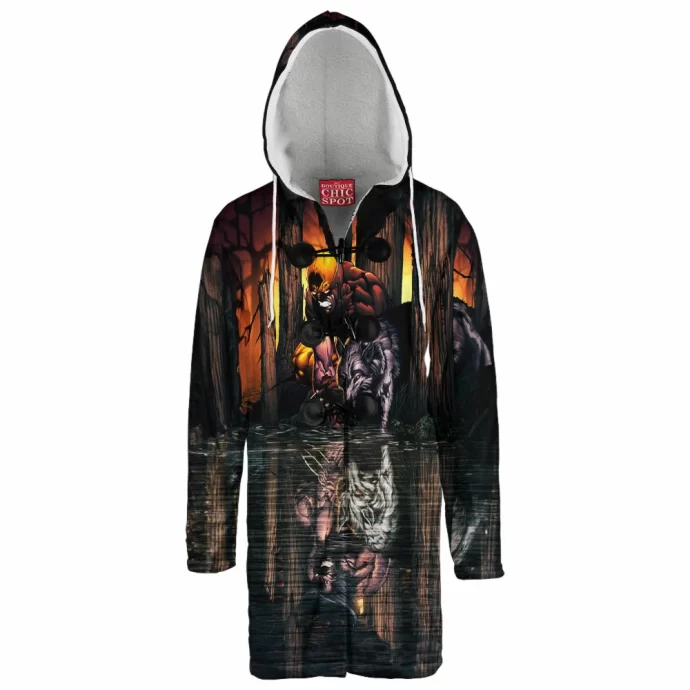 Wolverine Hooded Cloak Coat