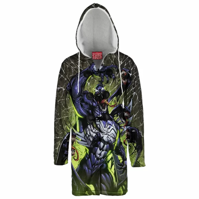 Venom Hooded Cloak Coat