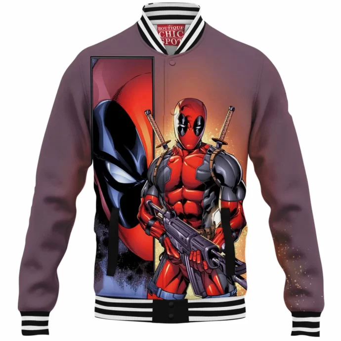 Another Fun Deadpool Baseball Jacket