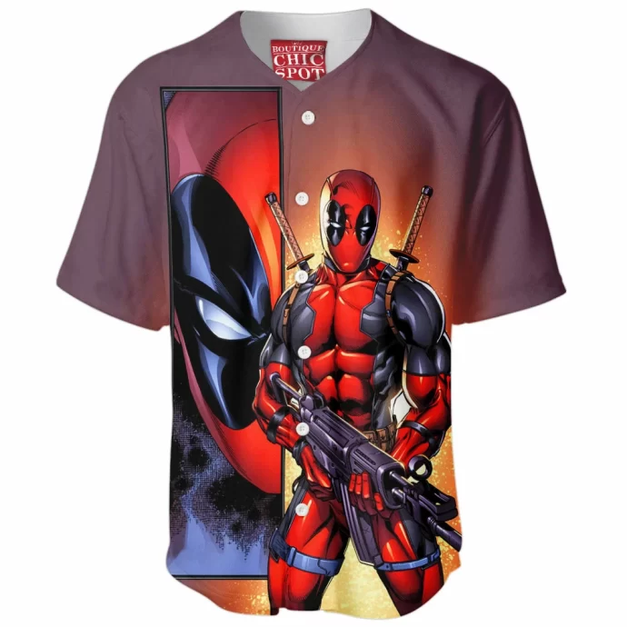 Another Fun Deadpool Baseball Jersey