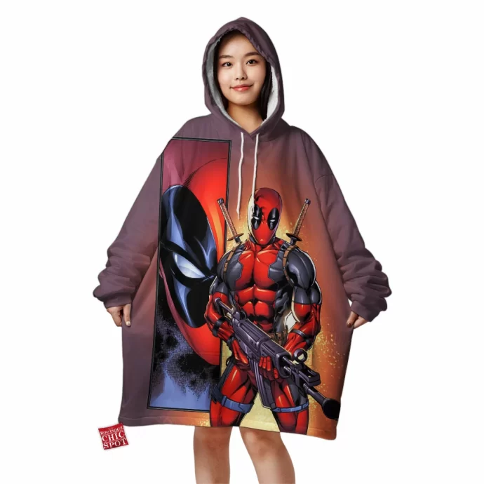 Another Fun Deadpool Blanket Hoodie