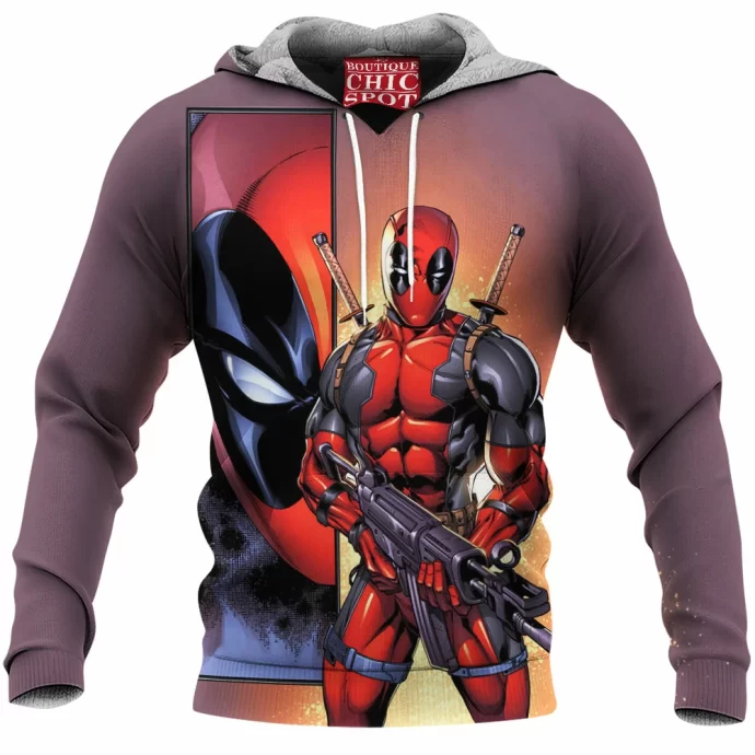 Another Fun Deadpool Fleece Hoodie