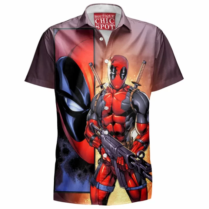 Another Fun Deadpool Hawaiian Shirt