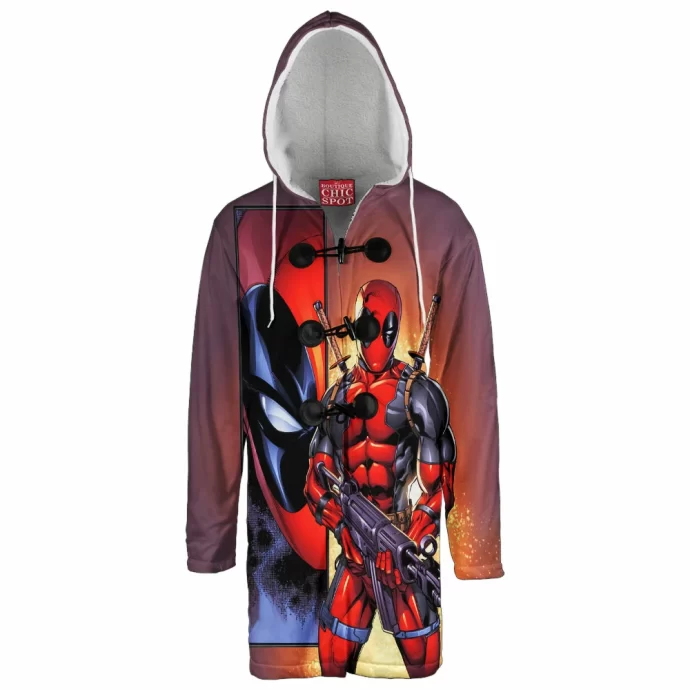 Another Fun Deadpool Hooded Cloak Coat