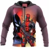 Comic Zip-Hoodie, Deadpool Zip-Hoodie