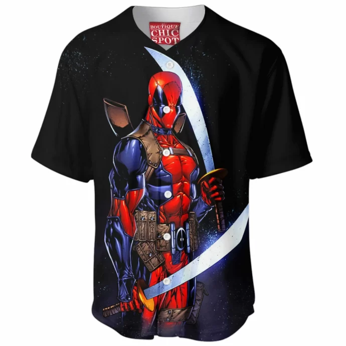 Deadpool Baseball Jersey